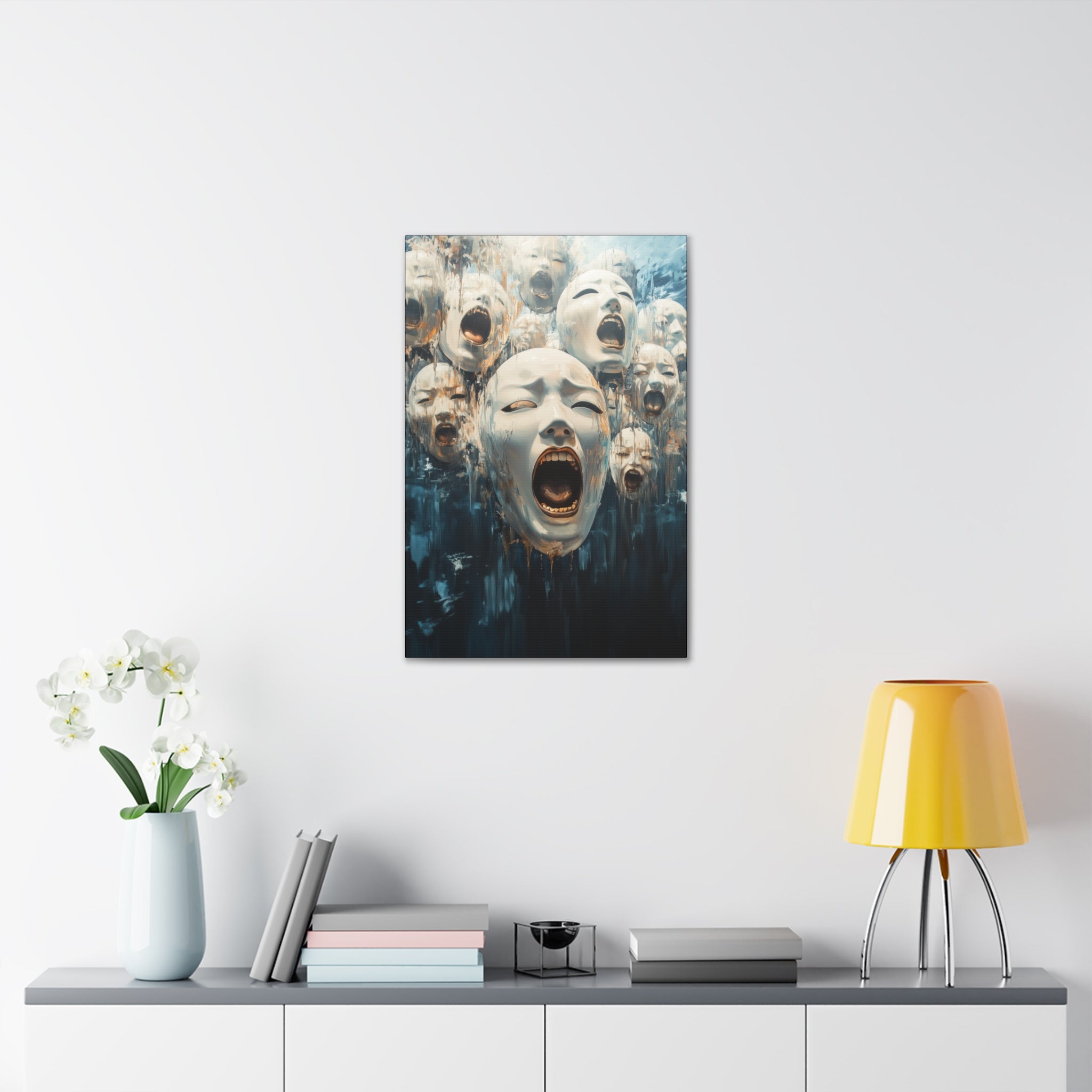 Waking Screams Canvas Print