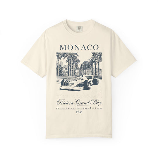 Monaco Riviera Grand Prix Vintage Mens WUNDERLAND Heritage Short Sleeve Tee