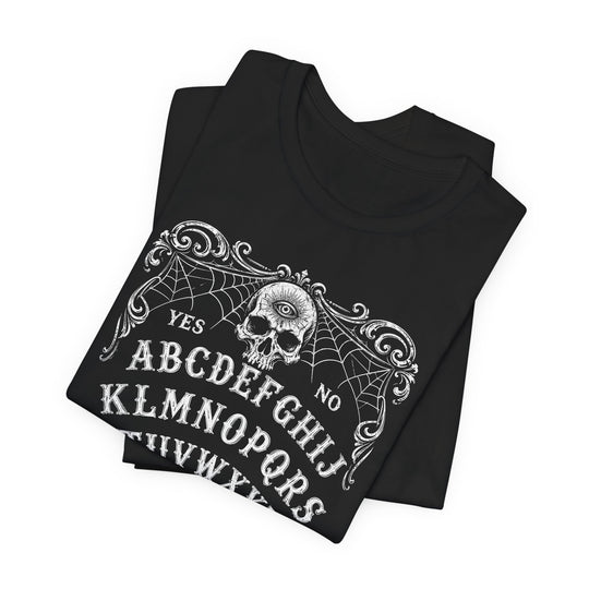 Ouija Board Skull Vintage Occult Men&