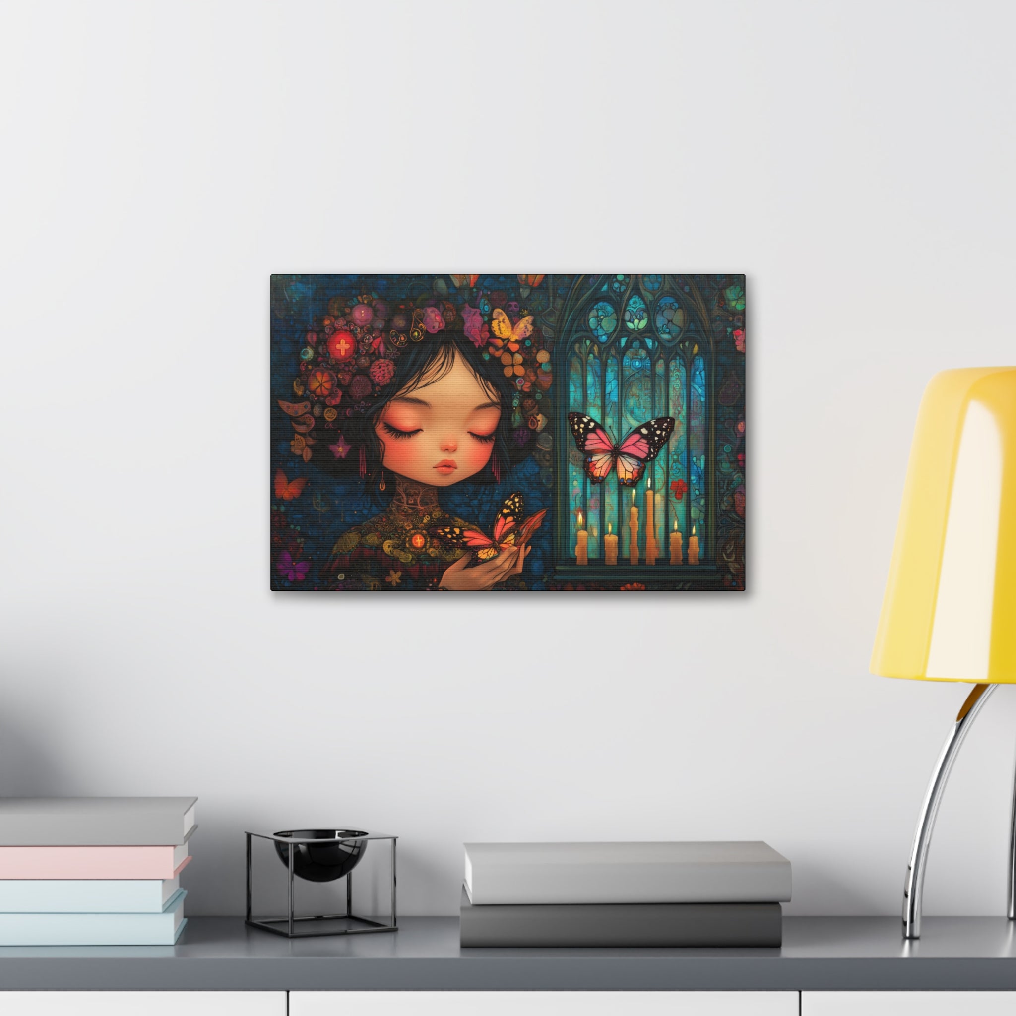 Fluttering Breath Canvas Print