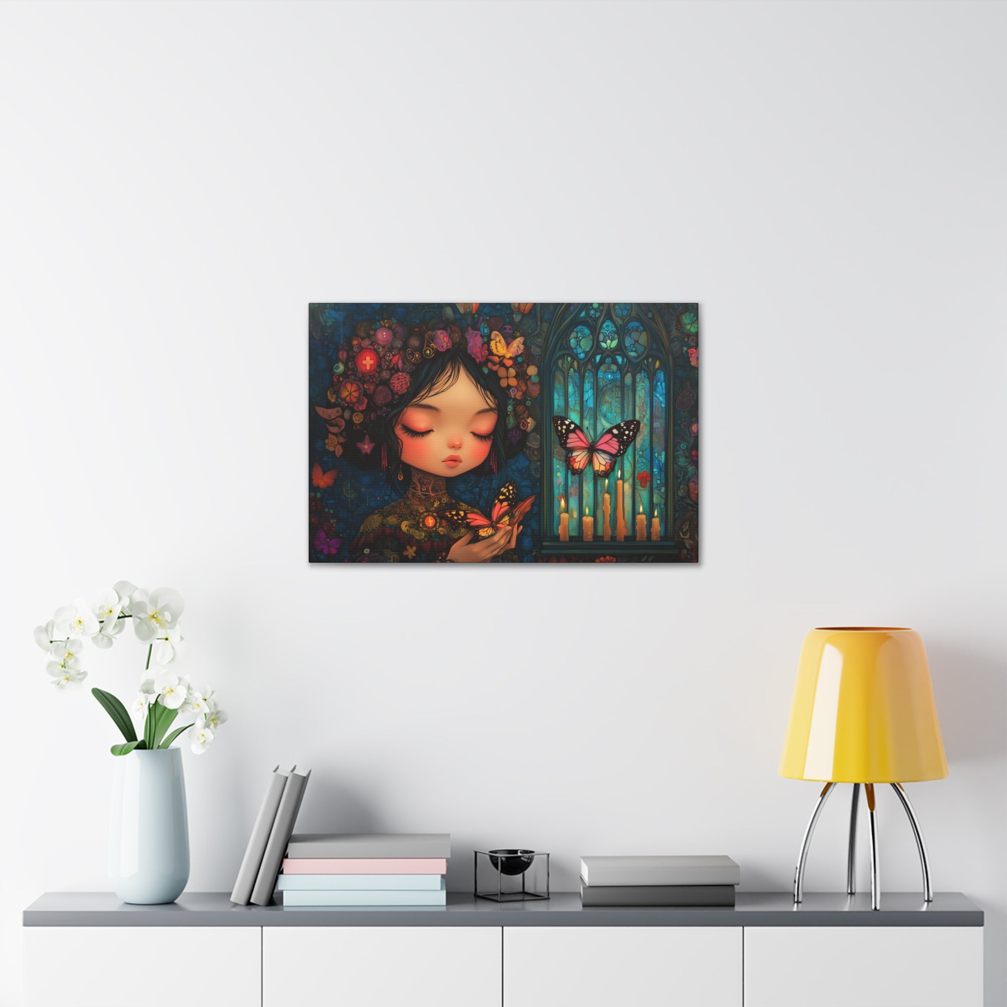 Fluttering Breath Canvas Print