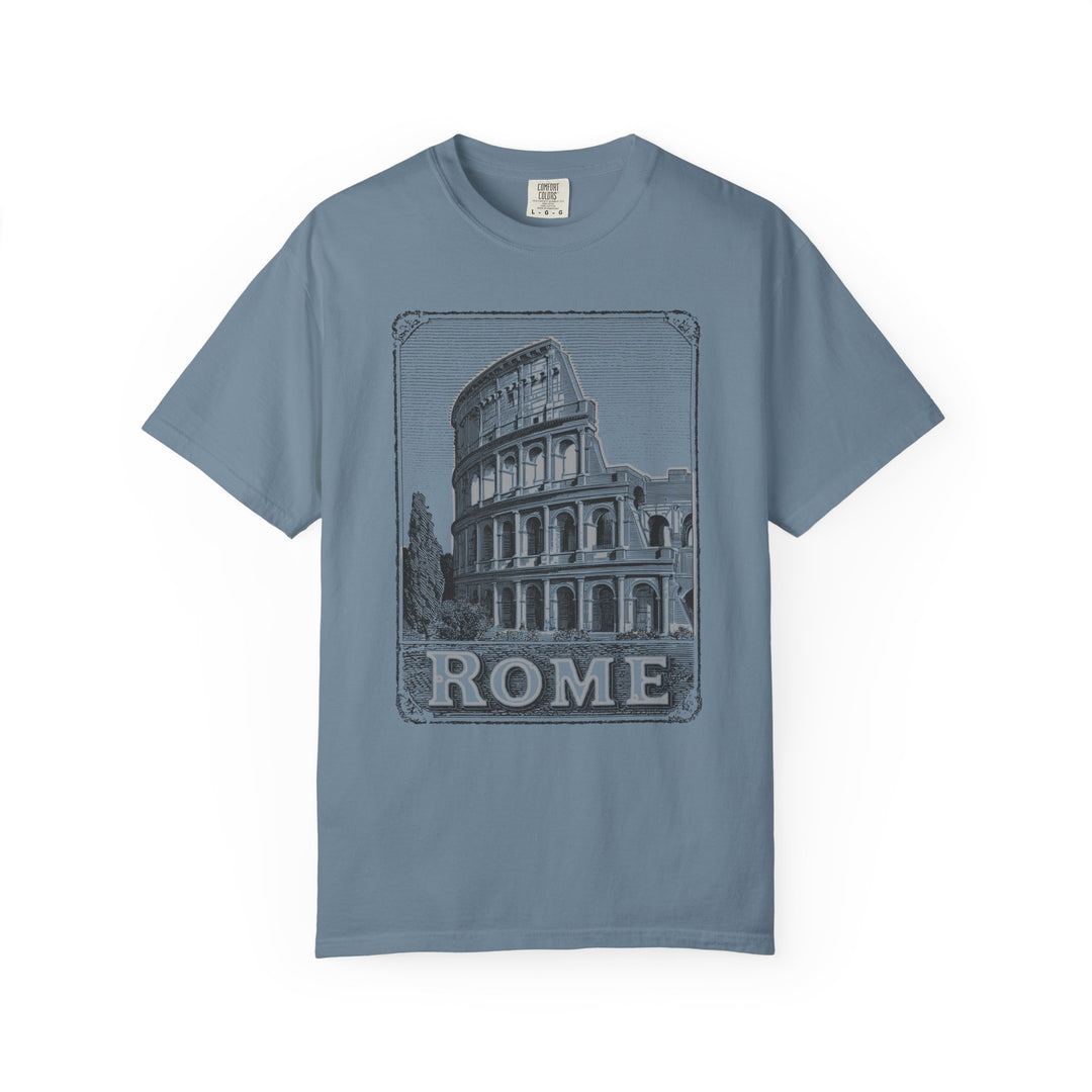 ROME VINTAGE COLOSSEUM Mens WUNDERLAND Heritage  Short Sleeve Tee