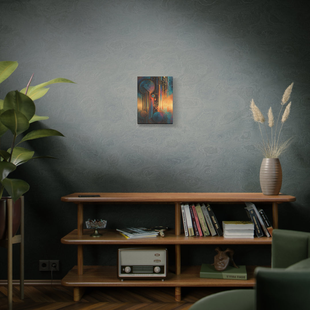 Geometrical Abstractions No.1 Canvas Wall Art