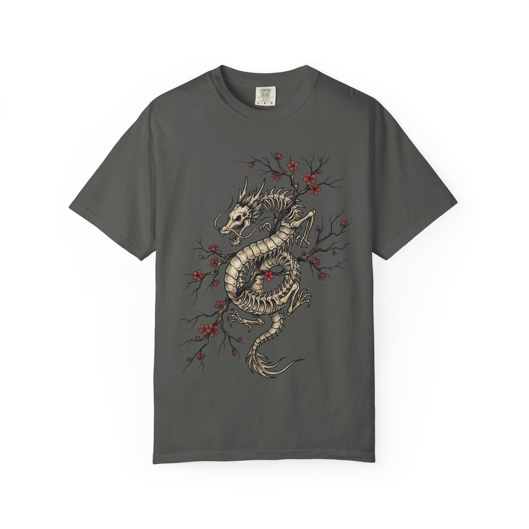 Beast And Blossoms Dragon Tattoo Menss ATOMYK Short Sleeve Tee