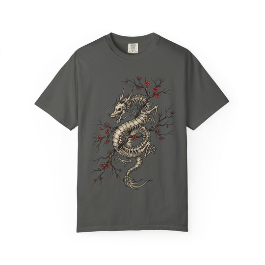 Beast And Blossoms Dragon Tattoo Menss ATOMYK Short Sleeve Tee