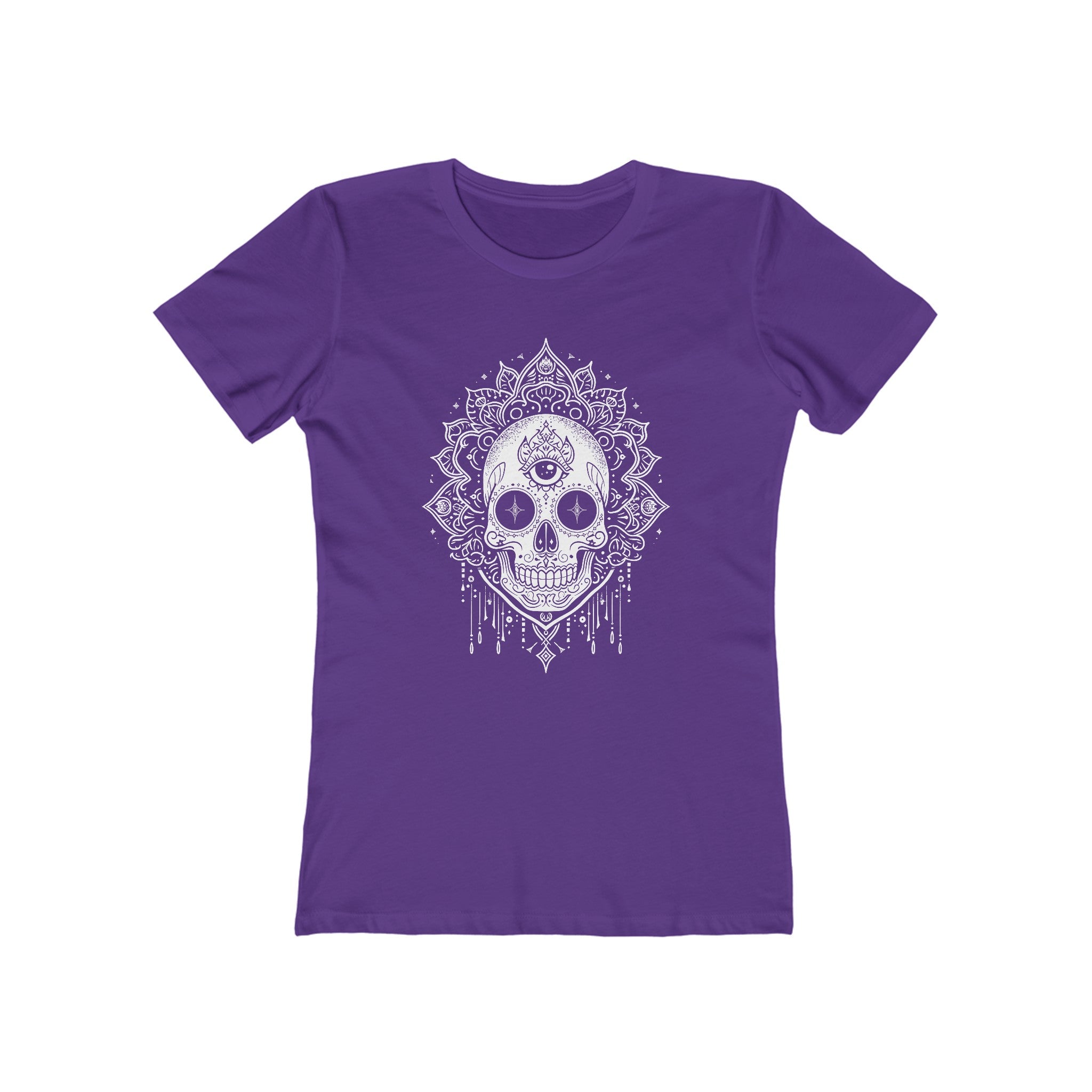 Henna Sugar Skull Womens L'Atomique Graphic Tee