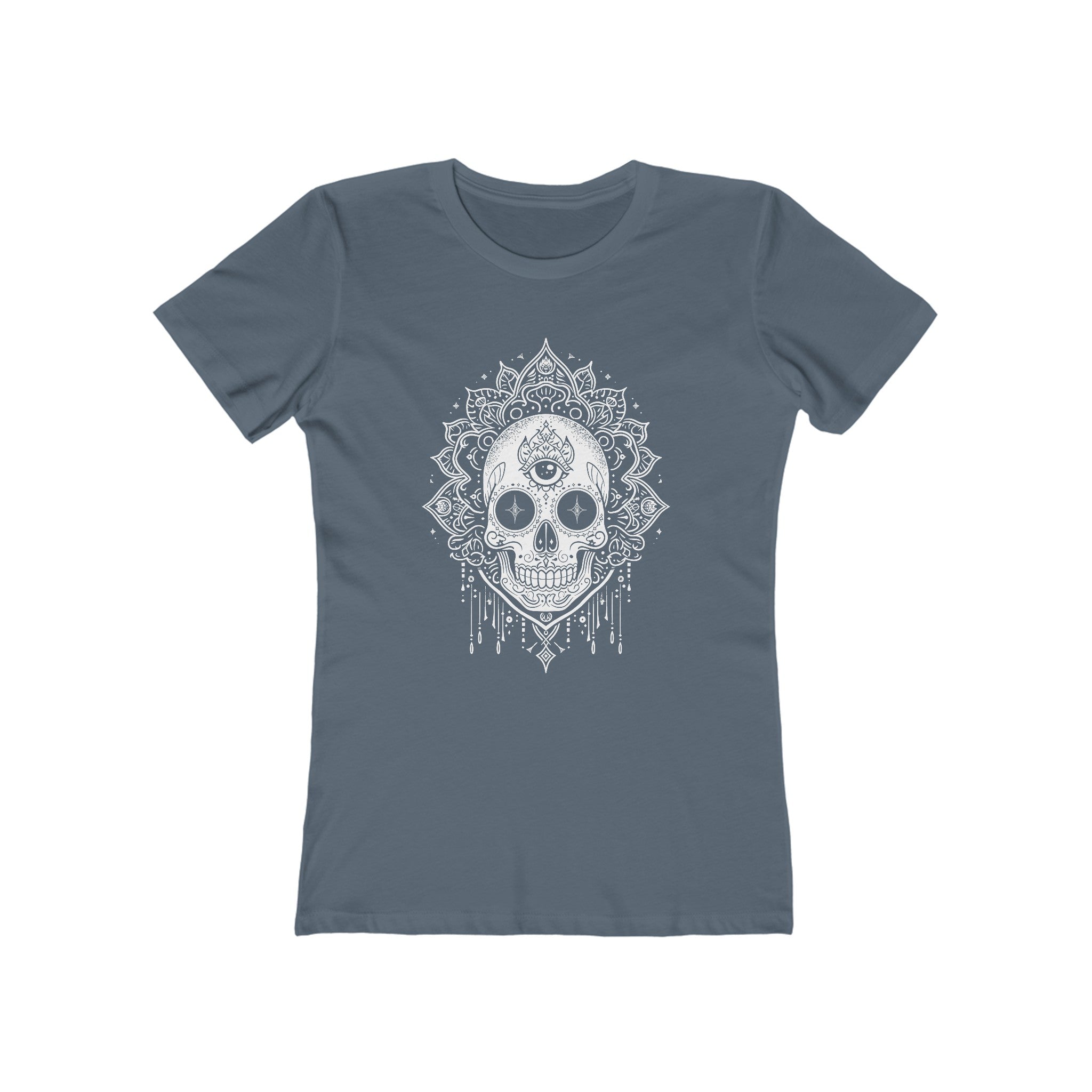 Henna Sugar Skull Womens L'Atomique Graphic Tee