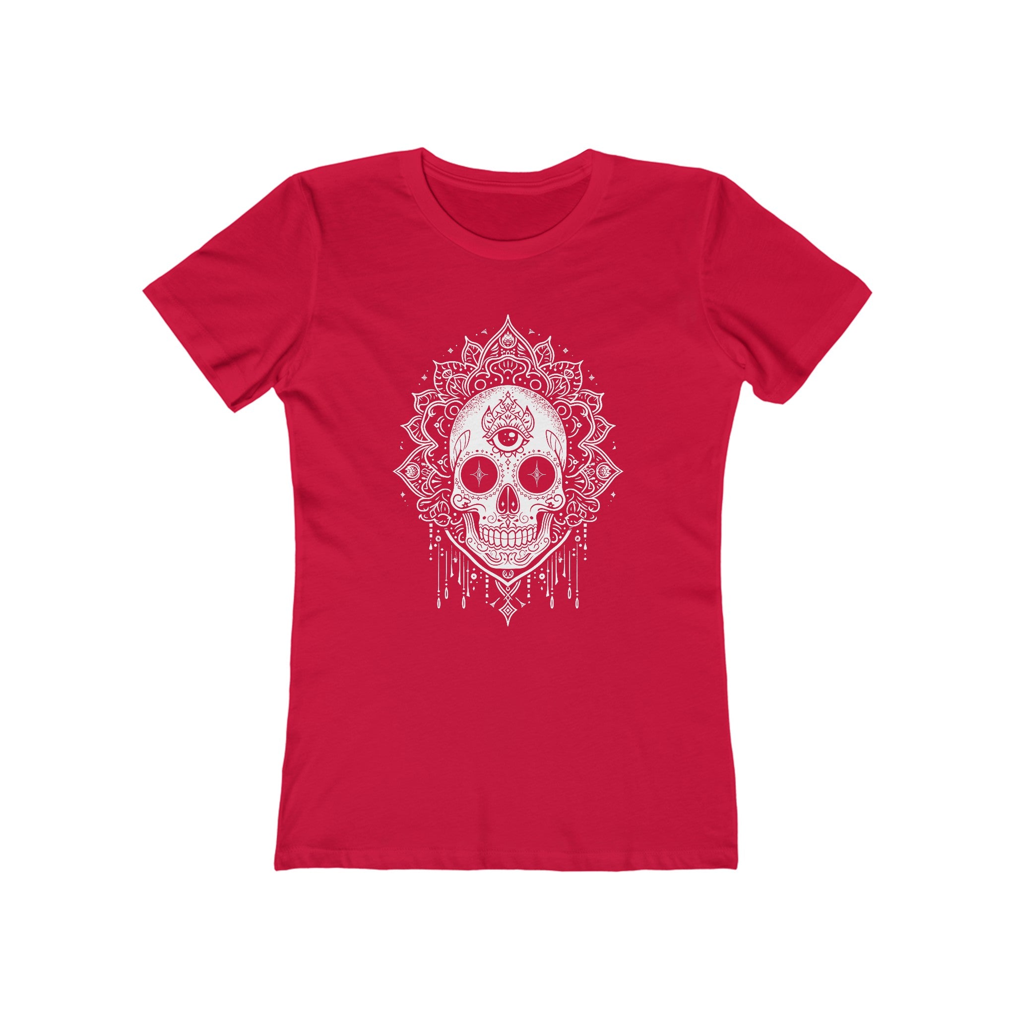 Henna Sugar Skull Womens L'Atomique Graphic Tee