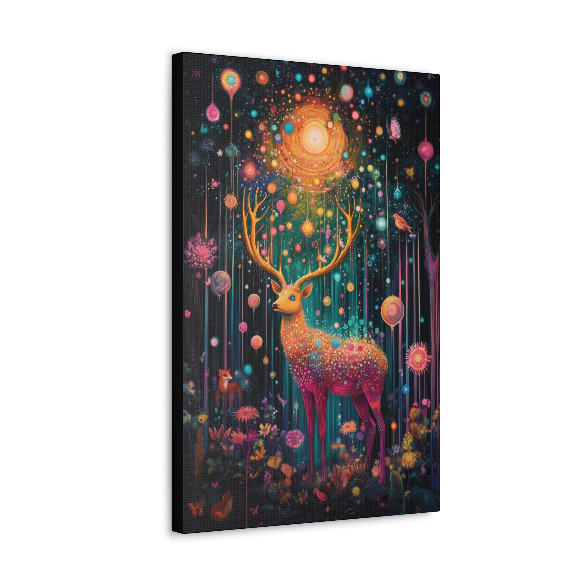 Luminous Woodlands Canvas Print