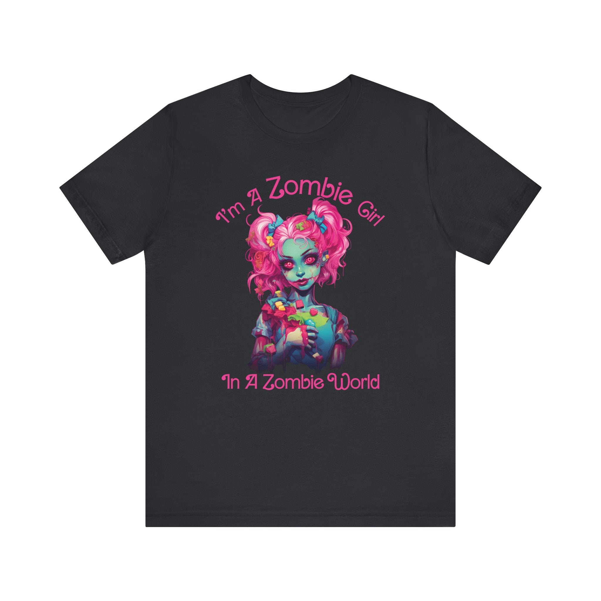 I’m a Zombie Girl Womens Halloween Booteek Jersey Short Sleeve Tee