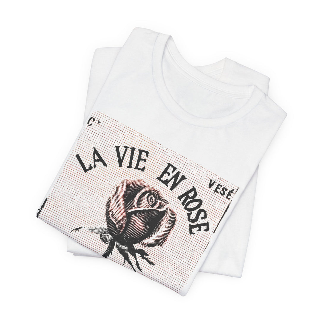 La Vie En Rose Vintage Womens L'Atomique Graphic Tee