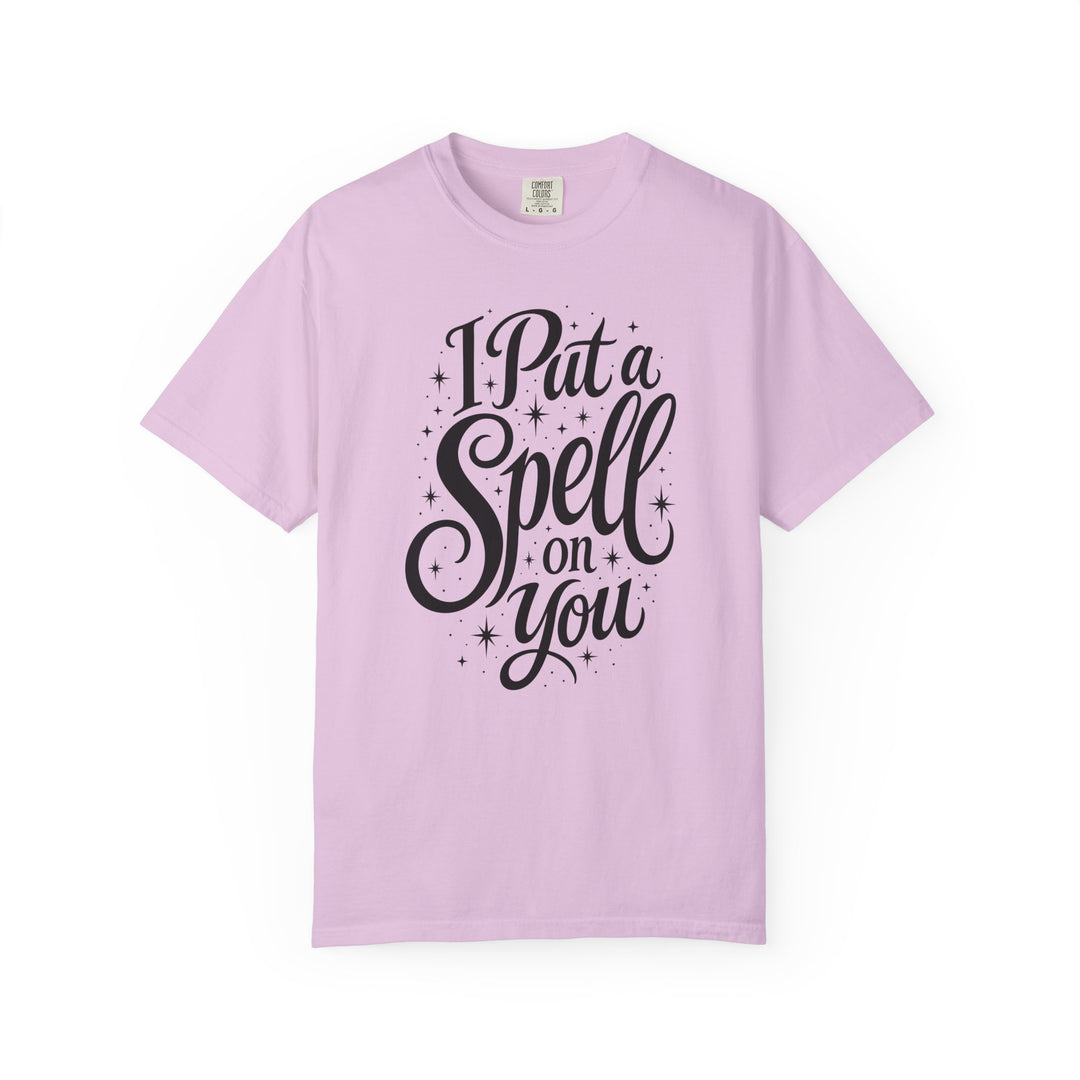 I Put A Spell On You Womens WUNDERLAND Halloween Booteek Short Sleeve Tee