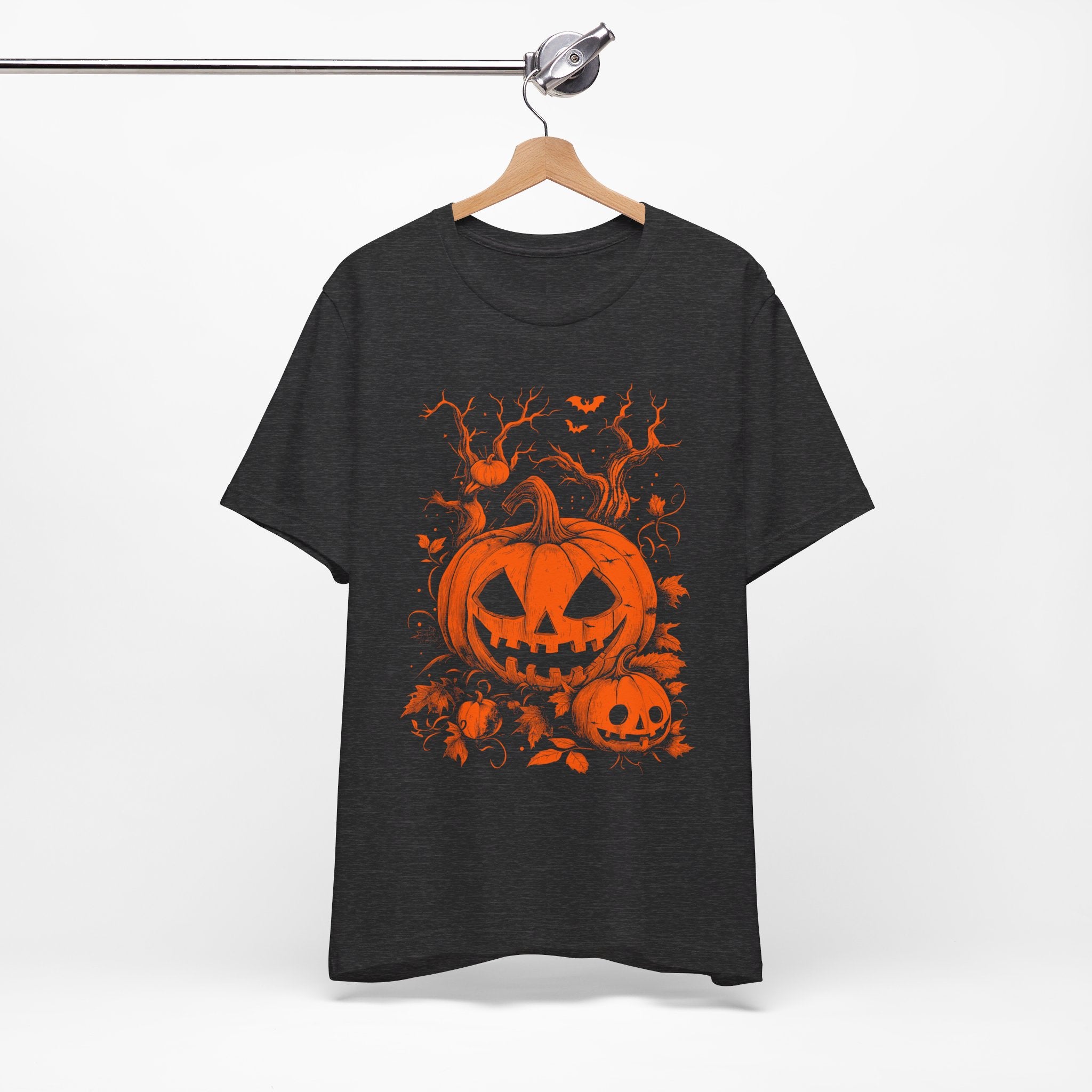 Pumpkin Patch Womens Halloween Booteek Jersey Short Sleeve Tee