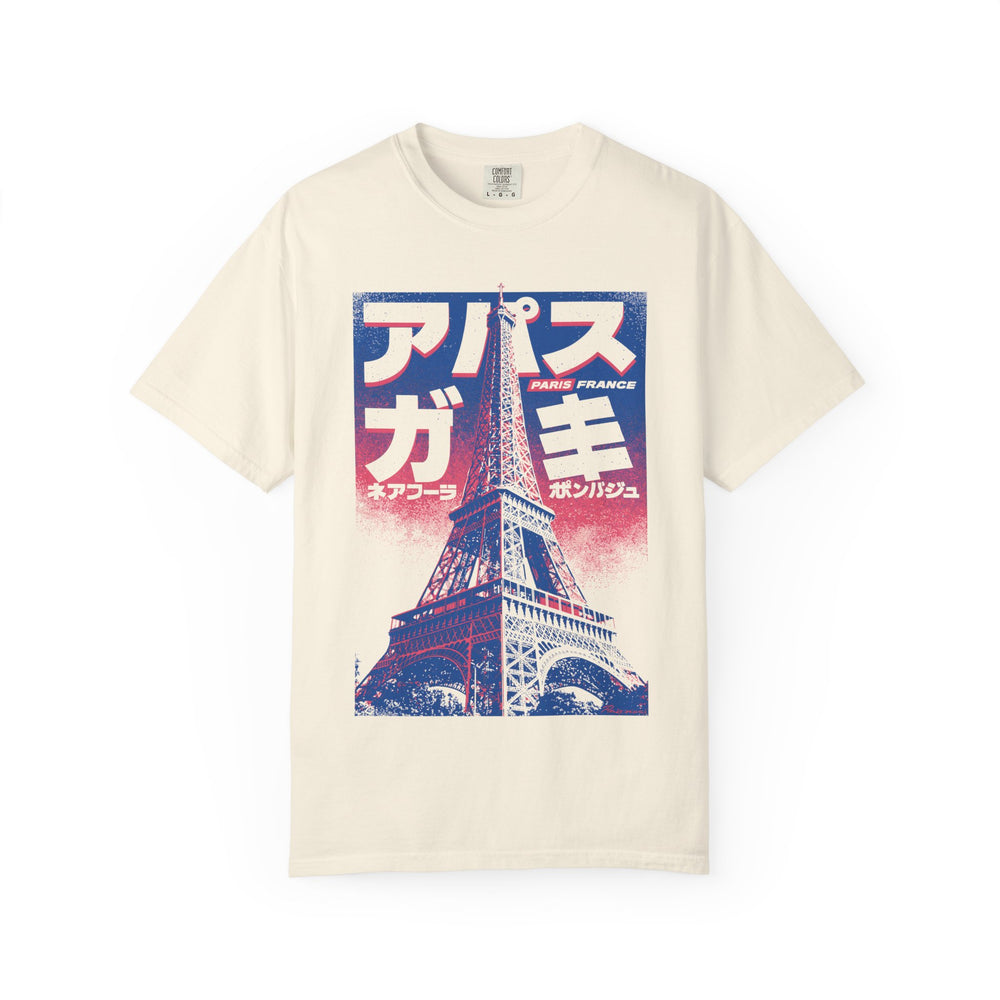Paris Tower Womens L'Atomique Relaxed Fit Comfort Colors Graphic Tee
