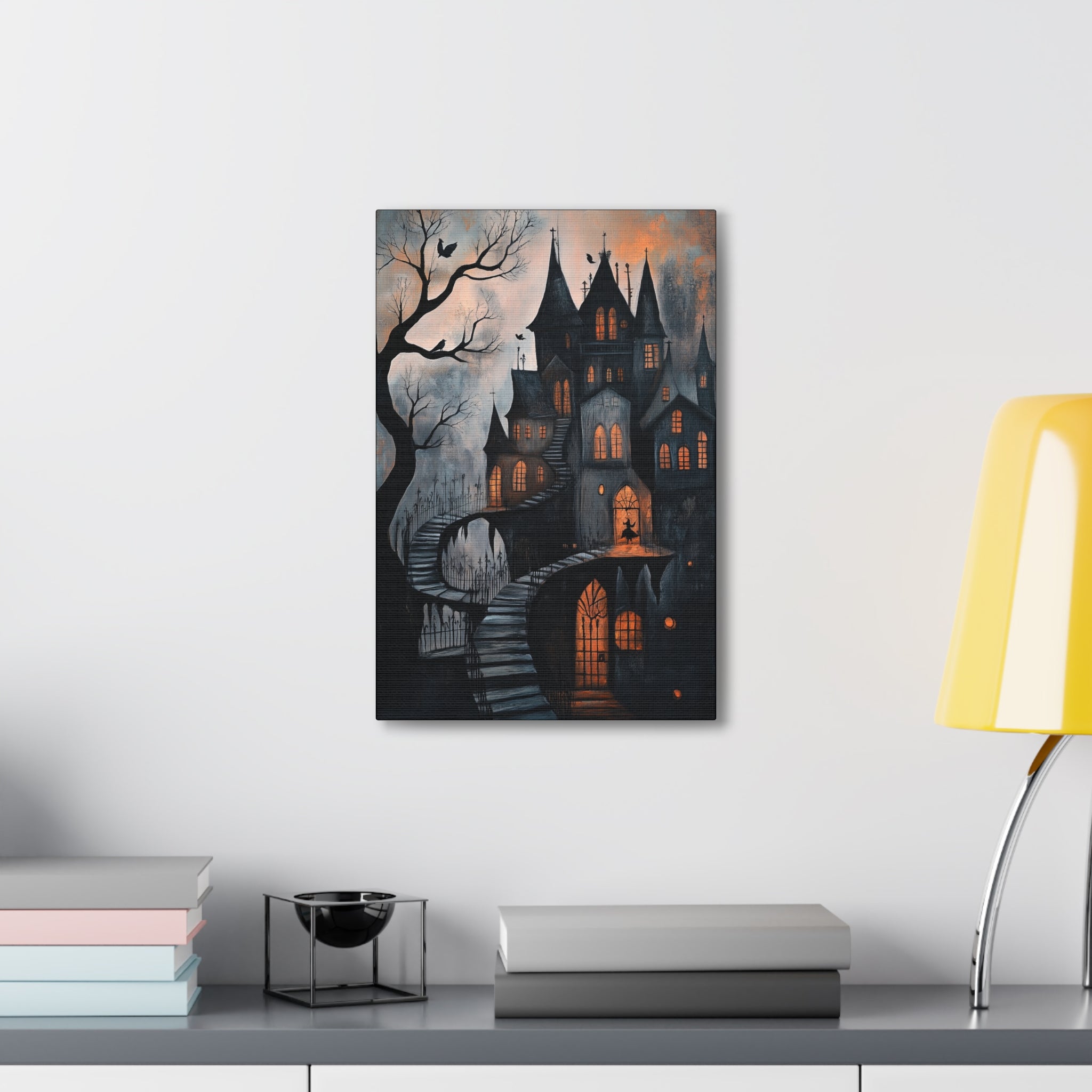 Shadow Town Canvas Print