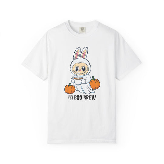 La Boo Brew Womens WUNDERLAND Backyard Dept Halloween Booteek Short Sleeve Tee
