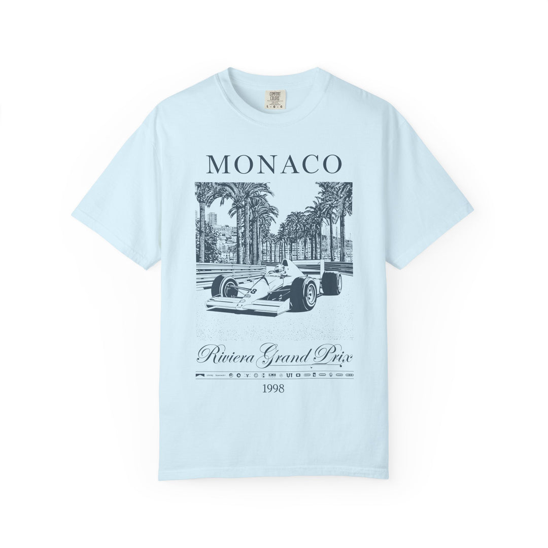 Monaco Riviera Grand Prix Vintage Mens WUNDERLAND Heritage Short Sleeve Tee