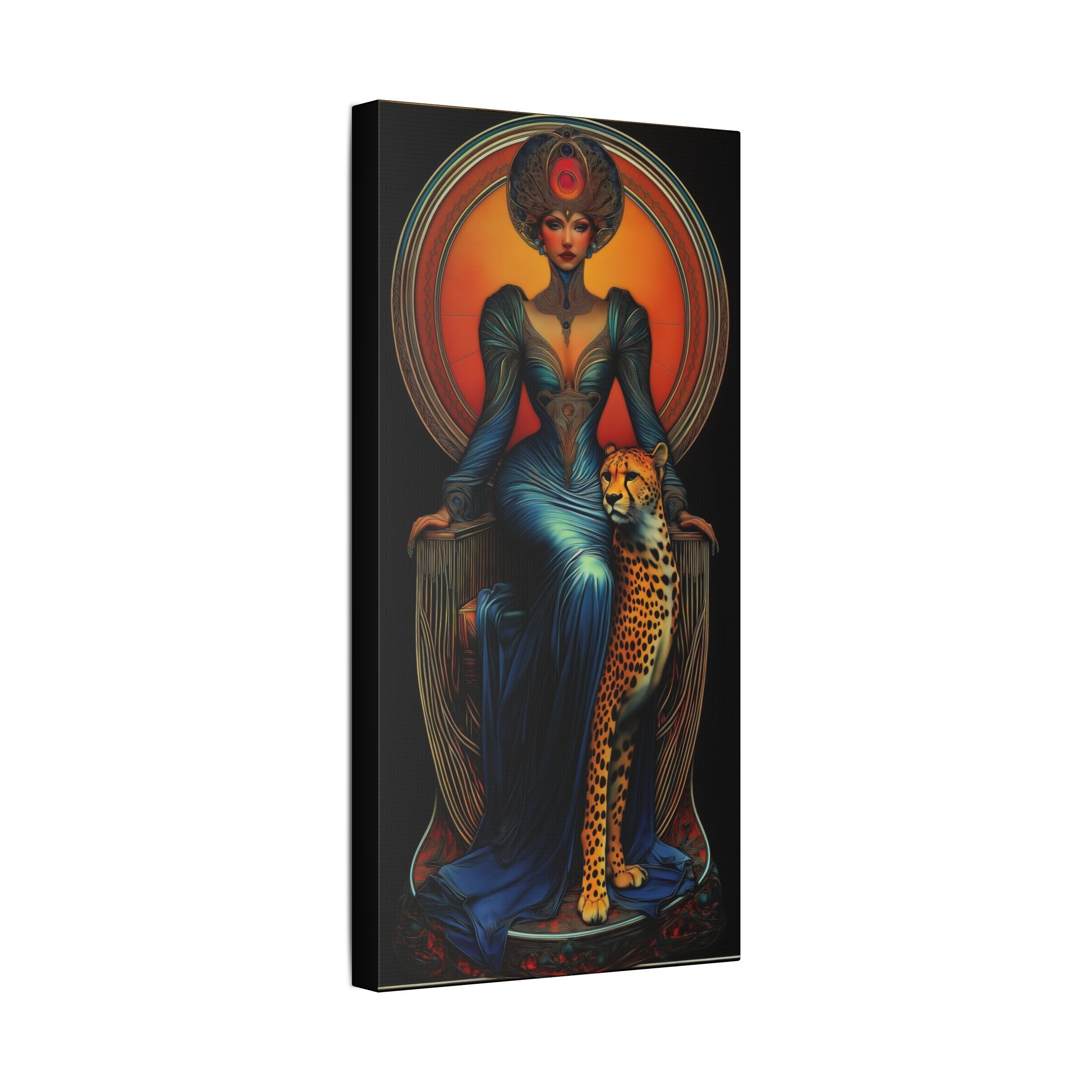 Nouveau Monarch Canvas Print