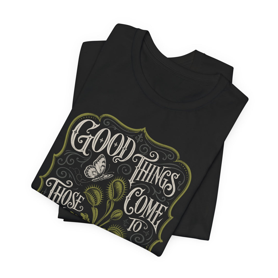 “Good Things Come to Those Who Wait” Vintage Movie Men&