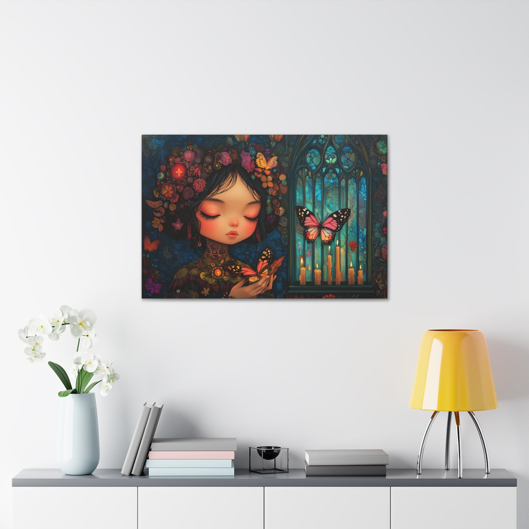 Fluttering Breath Canvas Print