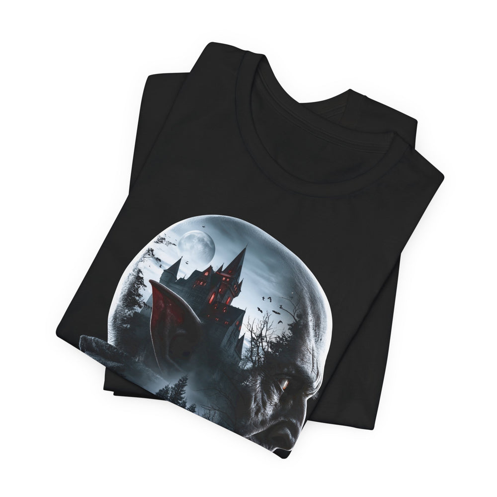 Nosferatu Horror Profile Men's Halloween Classic Fit Tee