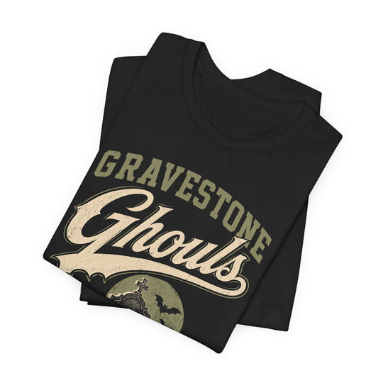 Gravestone Ghouls Vintage Sports Style Men&