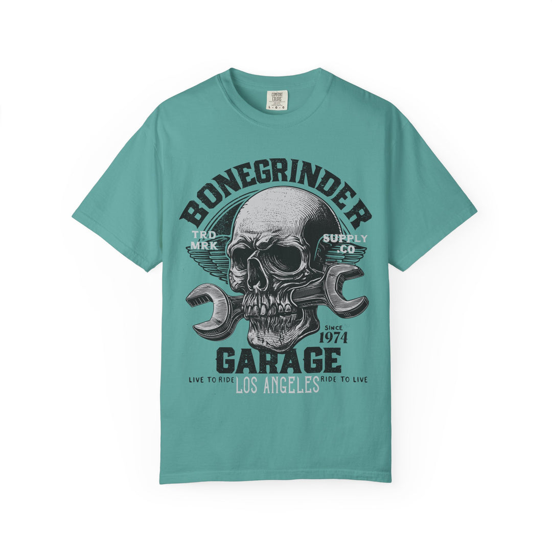 BONEGRINDER GARAGE Mens WUNDERLAND Short Sleeve Tee