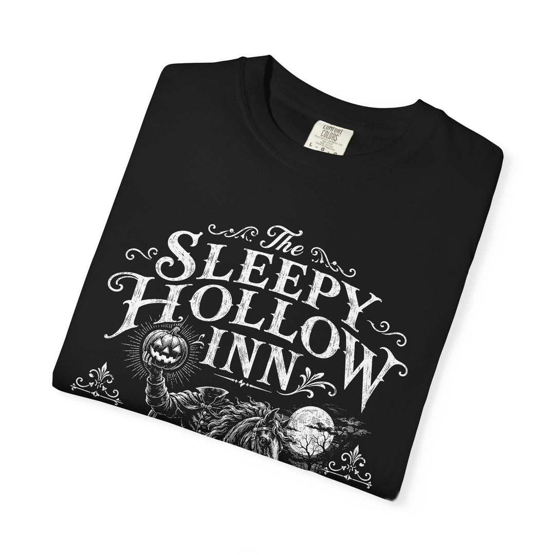 Sleepy Hollow Inn Headless Horseman Mens WUNDERLAND Halloween Booteek Short Sleeve Tee