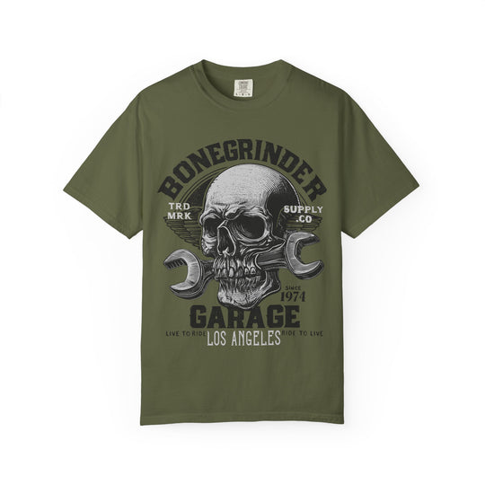 BONEGRINDER GARAGE Mens WUNDERLAND Short Sleeve Tee