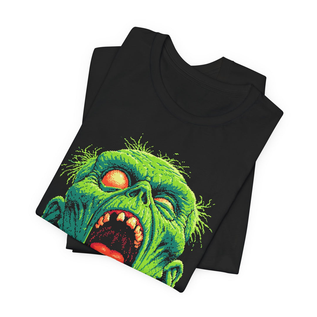 Brainz Retro 8 bit Horror Zombie Men&