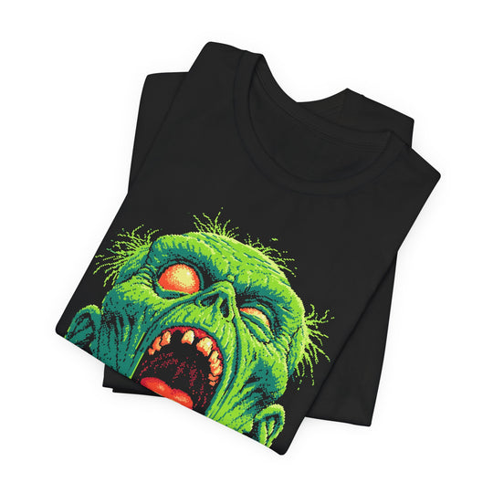 Brainz Retro 8 bit Horror Zombie Men&