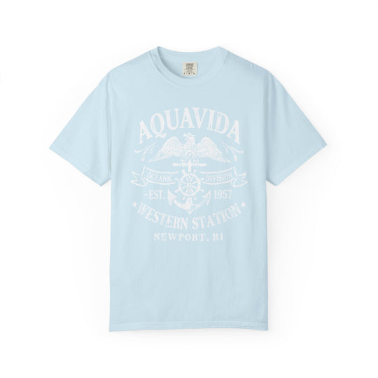 Western Station Mens AQUA VIDA Short Sleeve Tee