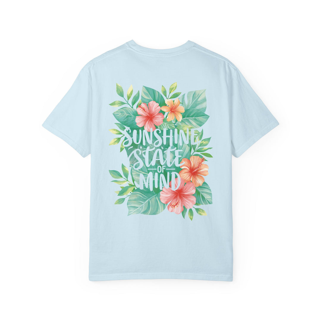 Sunshine State Of Mind Tropical Flowers Womens L&