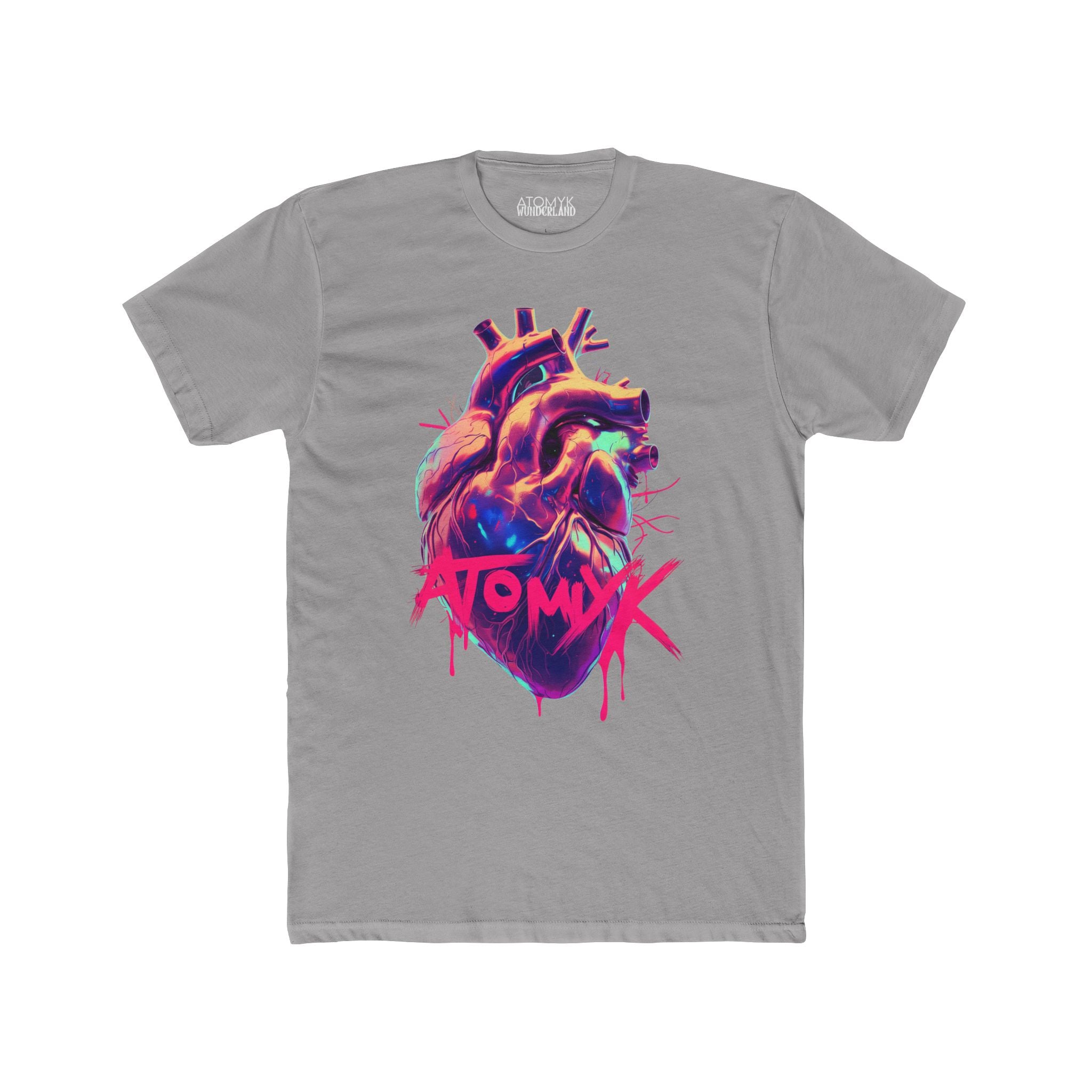 Chromatic Heart Mens Atomyk Graphic Tee