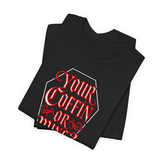 “Your Coffin or Mine?” Gothic Coffin Design Women&