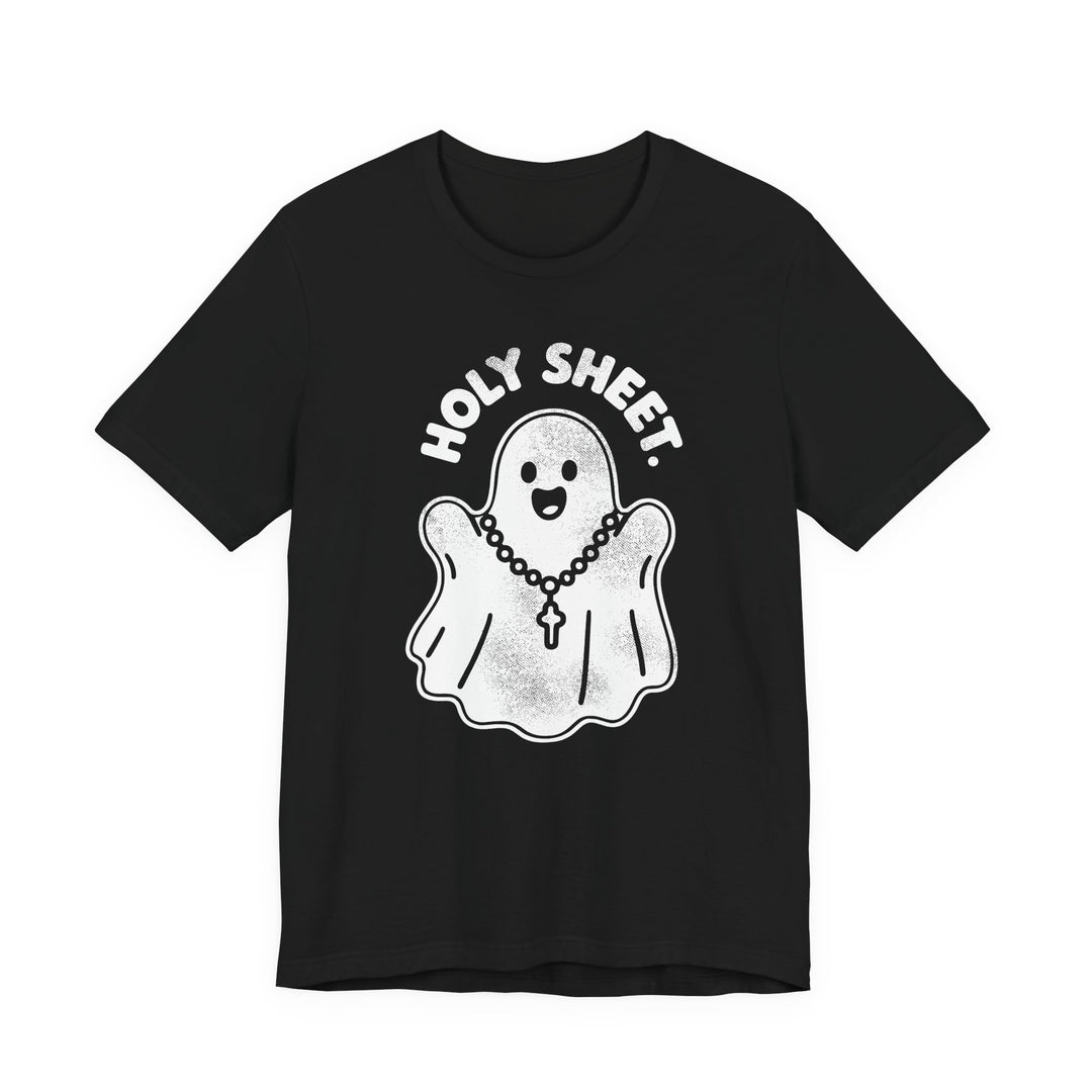 Holy Sheet Ghost Humor Halloween Classic Fit Tee