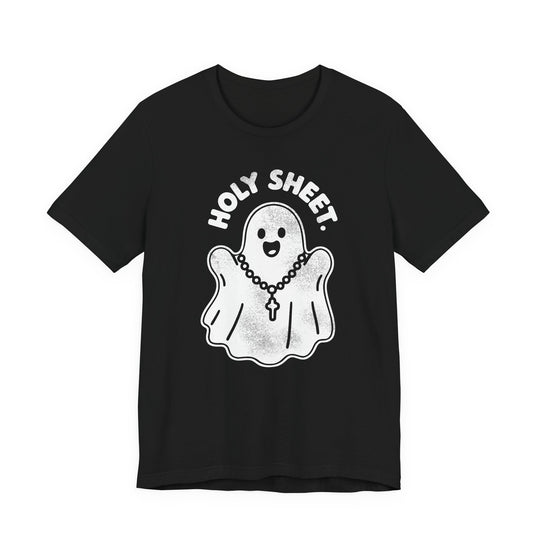 Holy Sheet Ghost Humor Halloween Classic Fit Tee