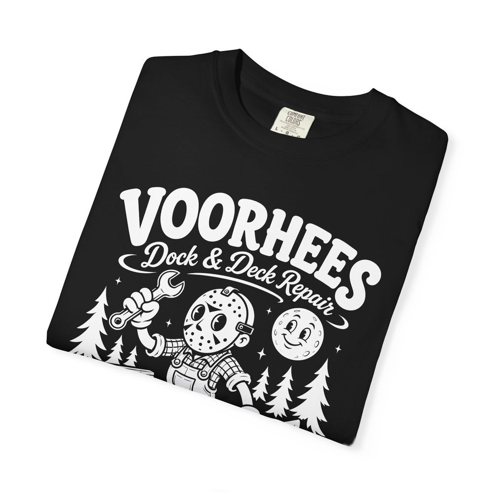 Voorhees Deck Repair Men's Relaxed Fit Halloween Tee
