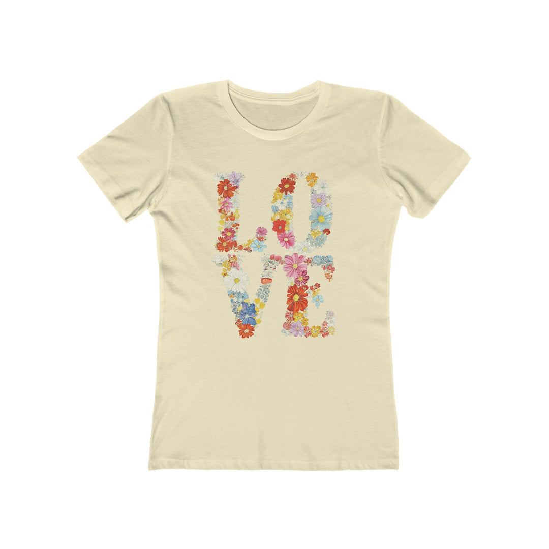 Love In Floral Letters Womens L&