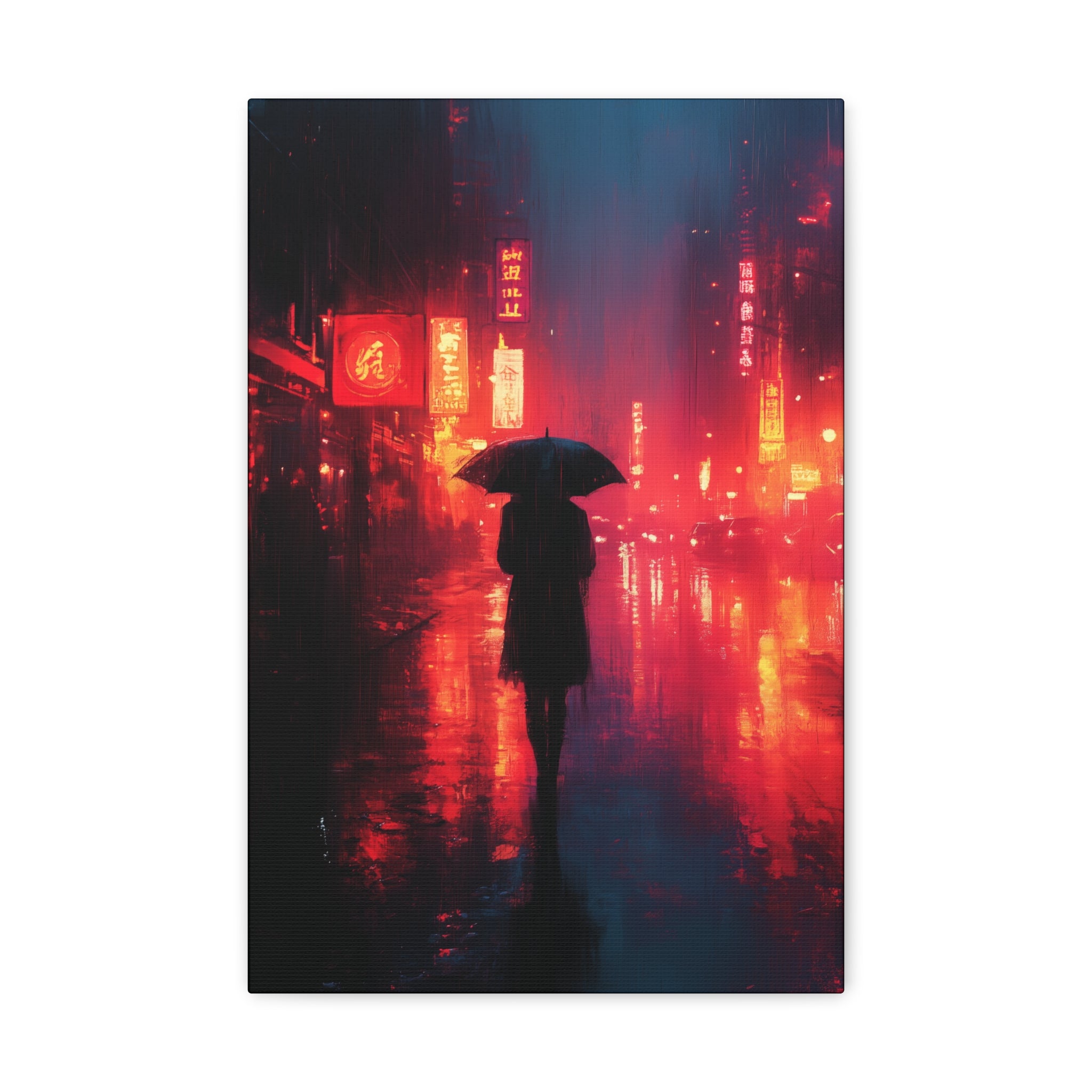 Tears In Rain Canvas Print