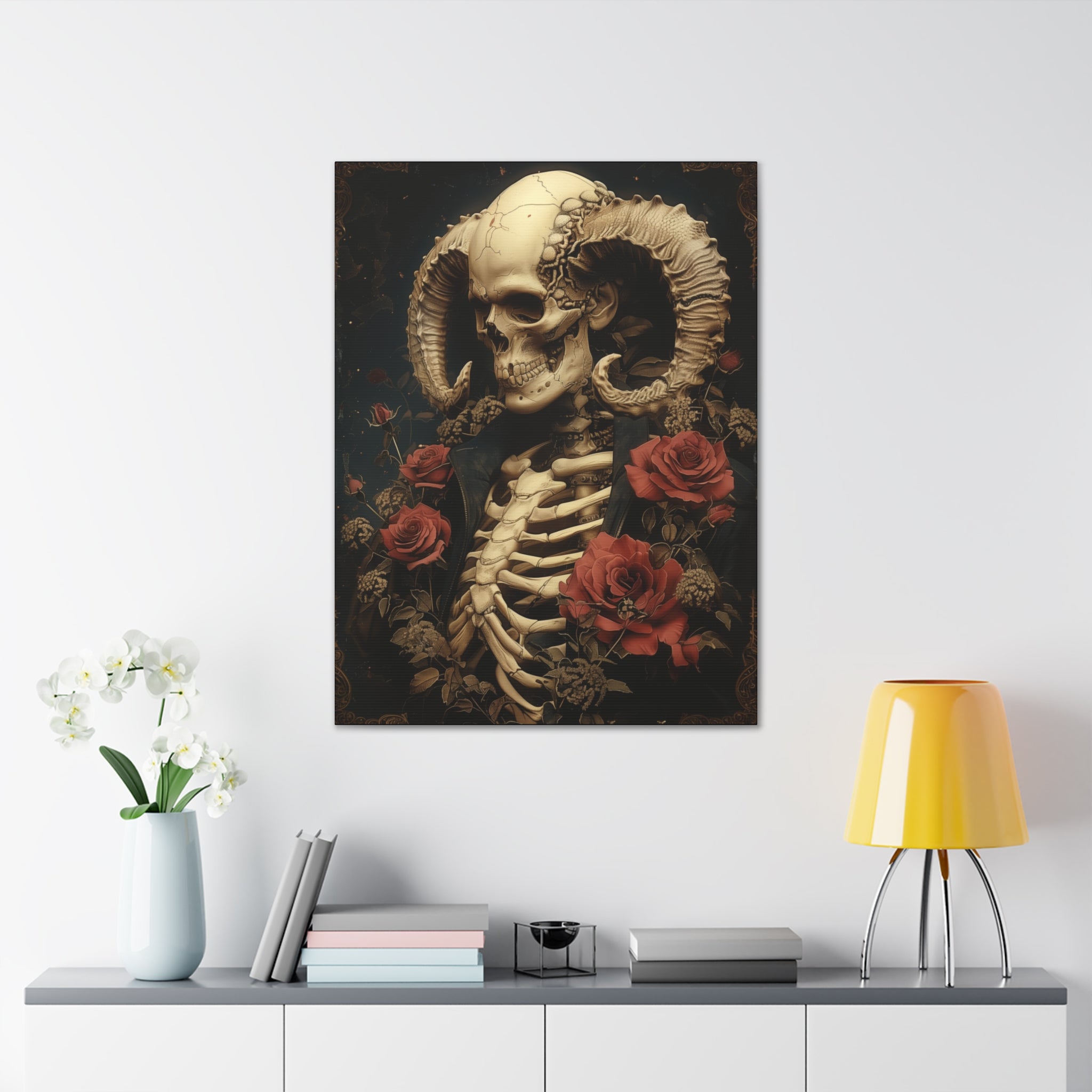 Rosethorn Tempest Canvas Print