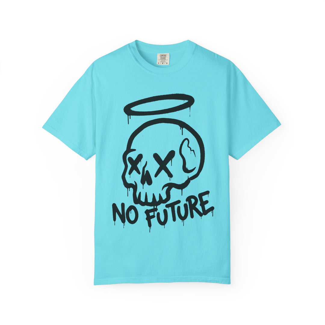 No Future Skull Grafitti Mens ATOMYK Short Sleeve Tee
