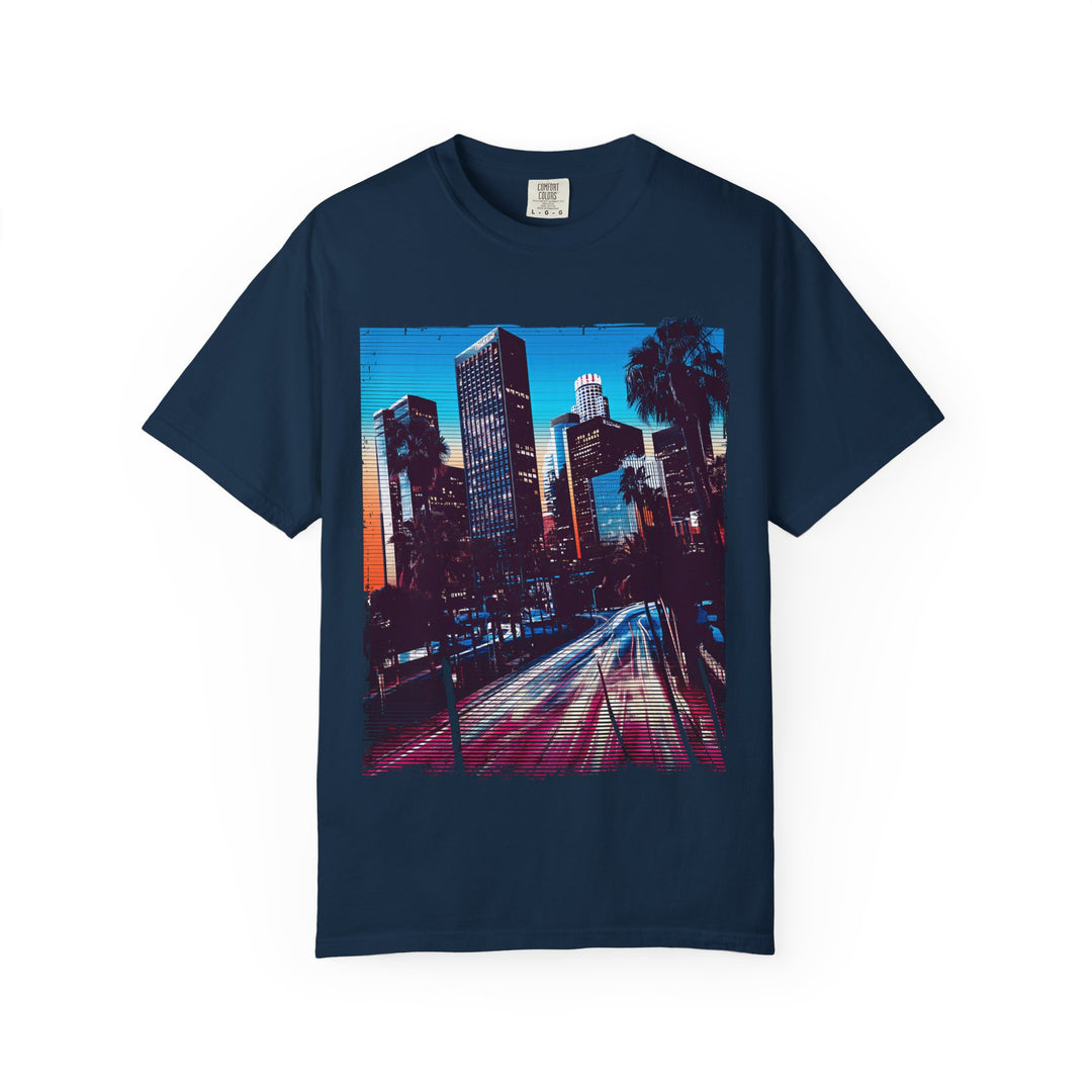 L.A. TIMELAPSE Mens WUNDERLAND Vibes Short Sleeve Tee