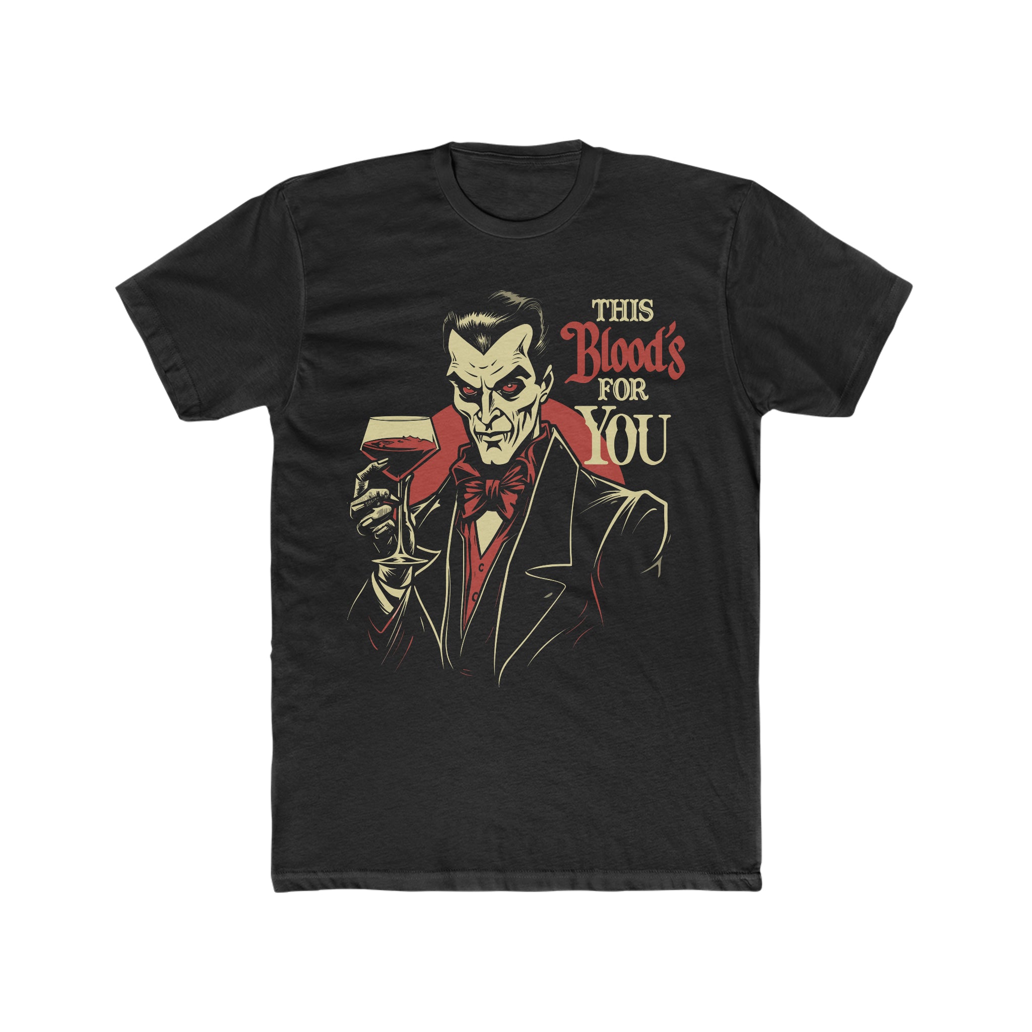 This Blood's For You Mens Halloween Graphic Tee