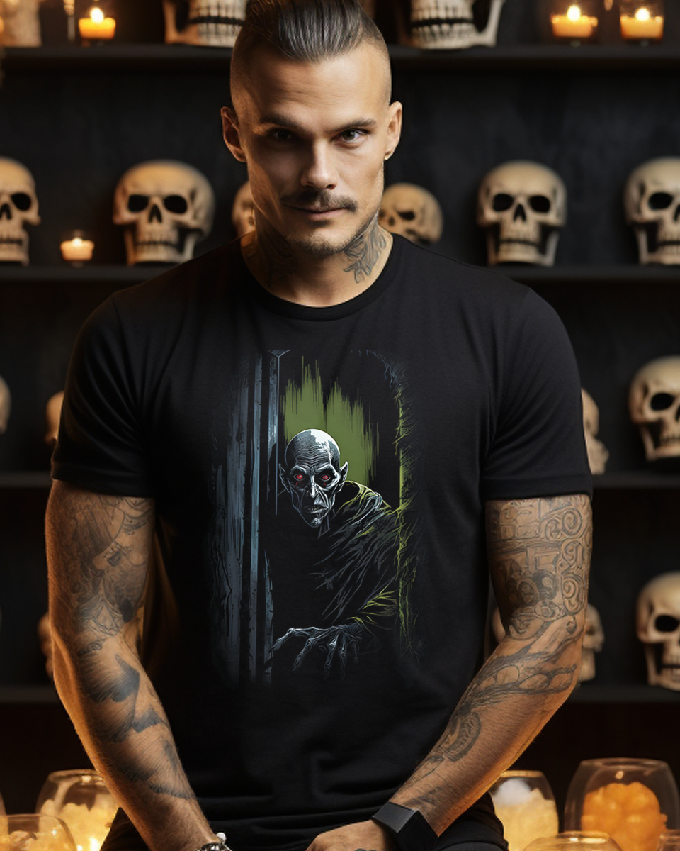 Nosferatu  Mens Halloween Graphic Tee