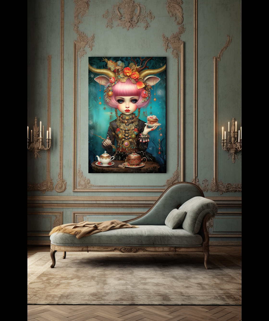 Let's Eat Cake Canvas Print