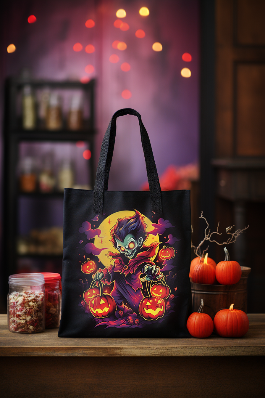 Ghouls Galore Trick or Treat Tote