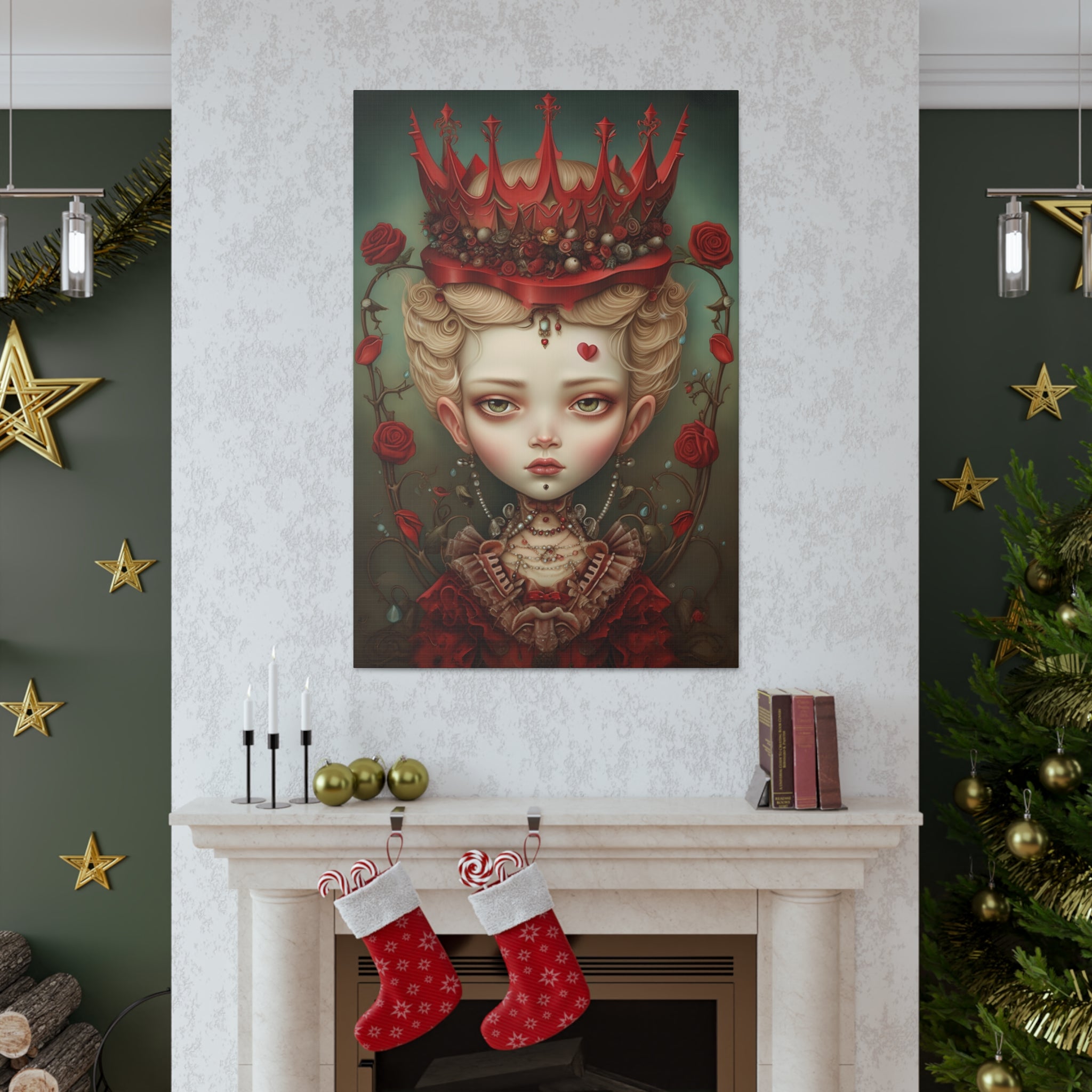 Queen of Hearts Canvas Print