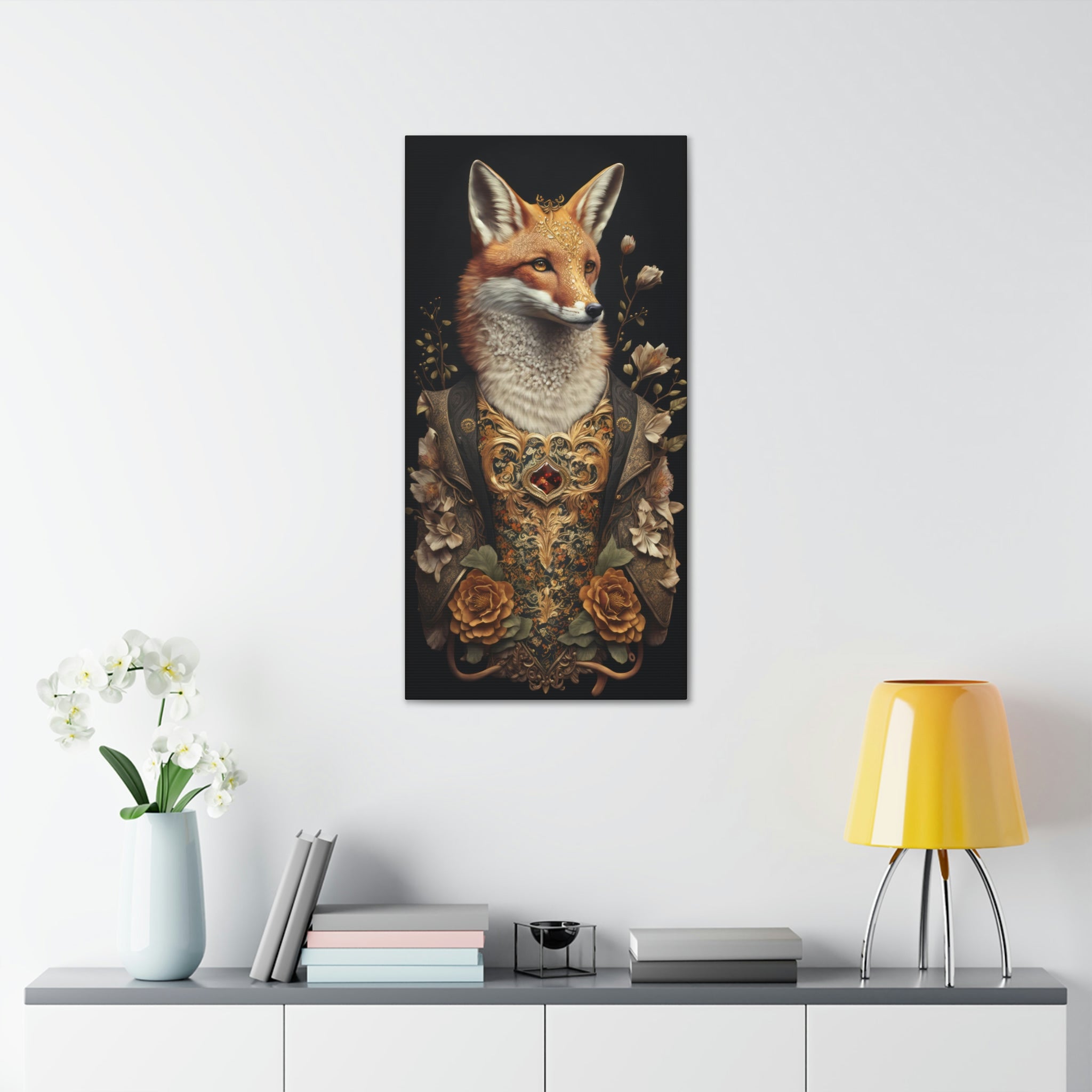 Regal Fox Canvas Print