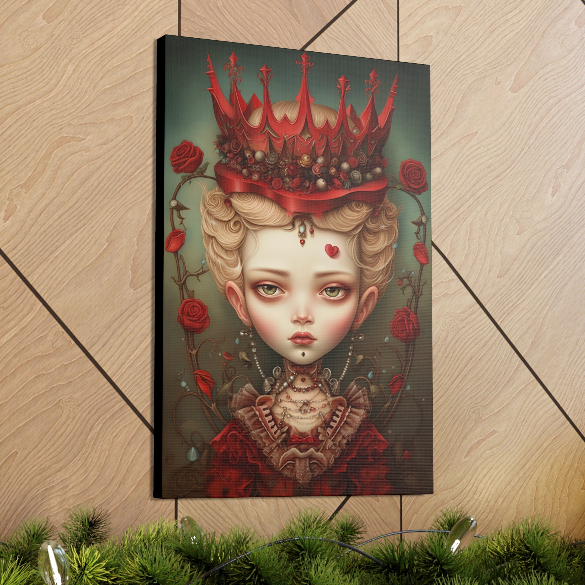 Queen of Hearts Canvas Print